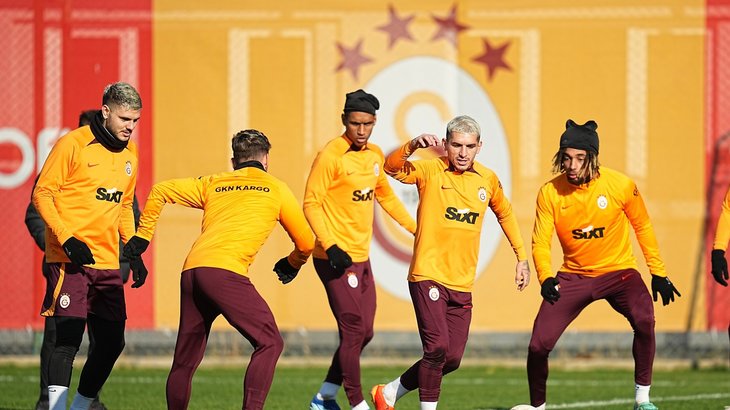 Galatasaray Fatih Karagümrük maçının hazırlıklarını sürdürdü