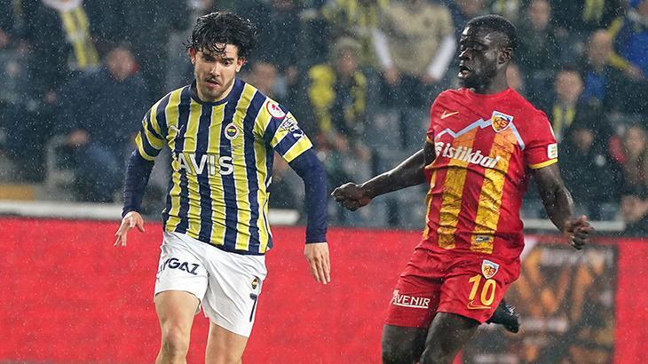 Kayserispor ile Fenerbahçe 45. kez rakip