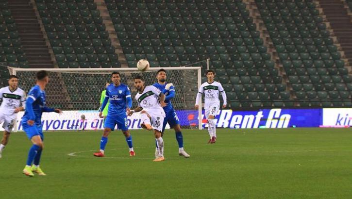 Kocaelispor, Bodrum FK’yla berabere kaldı