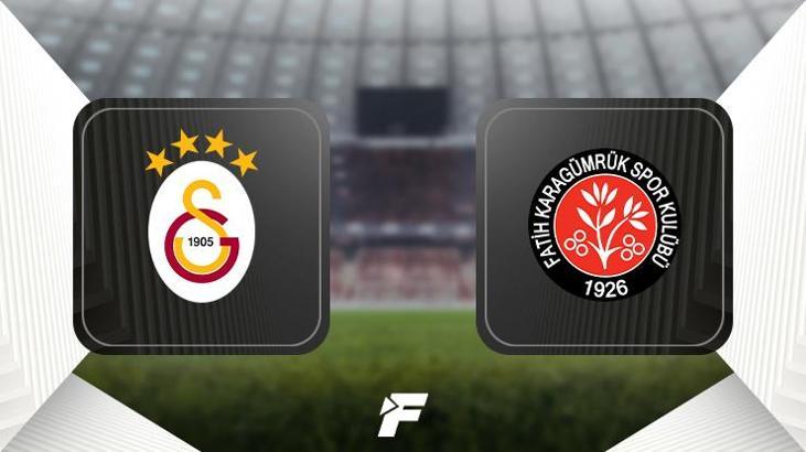 Galatasaray – Fatih Karagümrük maçı ne zaman, saat kaçta ve hangi kanalda? (Muhtemel 11’ler)