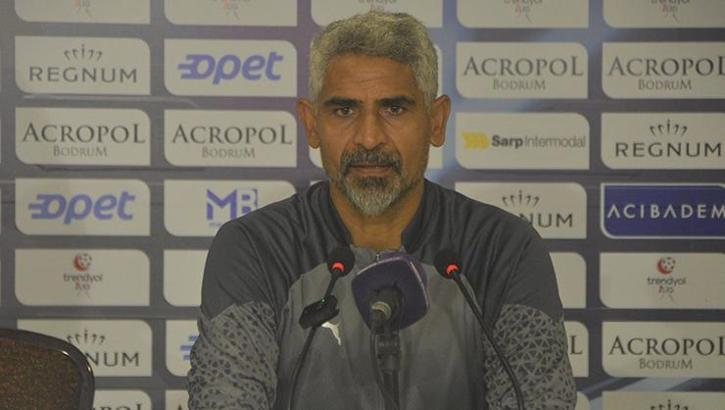 Bodrum FK Teknik Direktörü İsmet Taşdemir: ‘1 puan iyi bir sonuç’