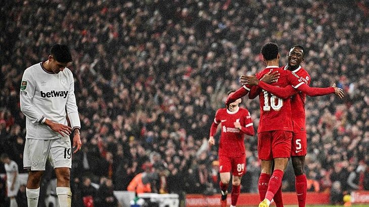 Liverpool 5-1 West Ham United (MAÇ SONUCU – ÖZET)