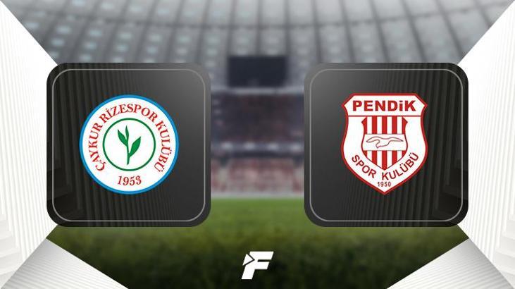 Çaykur Rizespor – Pendikspor maçı ne zaman, saat kaçta ve hangi kanalda?
