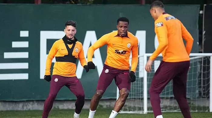 Galatasaray’ın yeni transferi Derrick Köhn ilk antrenmanına çıktı