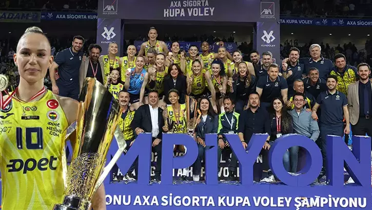 KUPA VOLEY’DE ŞAMPİYON FENERBAHÇE! (ÖZET) Fenerbahçe Opet – Eczacıbaşı Dynavit maç sonucu: 3-1