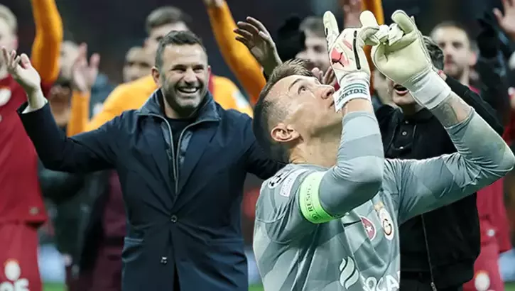 Galatasaray’da Okan Buruk’un rekor gecesi! Muslera’nın 500. maçı