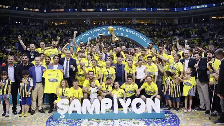 Basketbol Süper Ligi Şampiyonu Fenerbahçe Beko